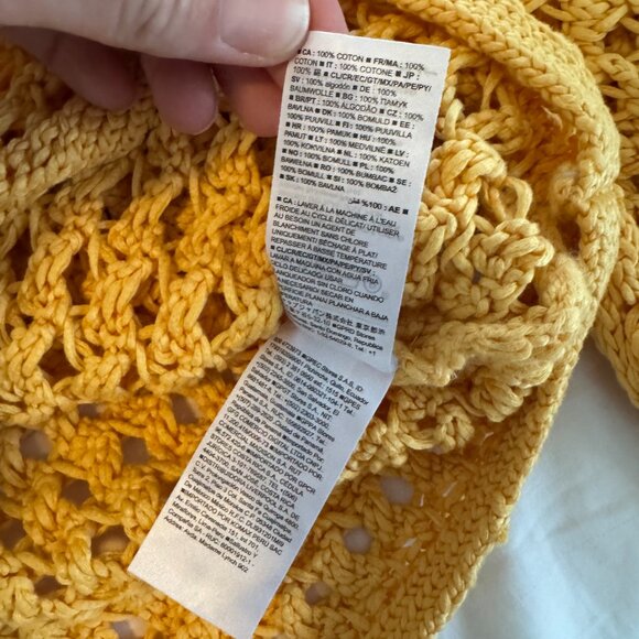 Banana Republic Cotton Crochet-Style Cropped Sweater - Picture 10 of 10